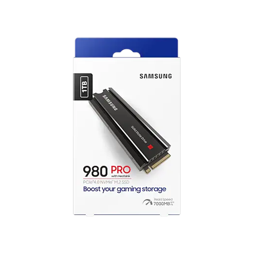 Samsung 980 PRO 1 TB NVMe SSD W/Heatsink (Photo: 2)